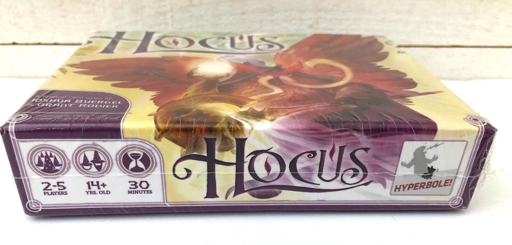 HOCUS Magical Card Game Classic Hyperbole Multiplayer Spells Magic NEW & SEALED