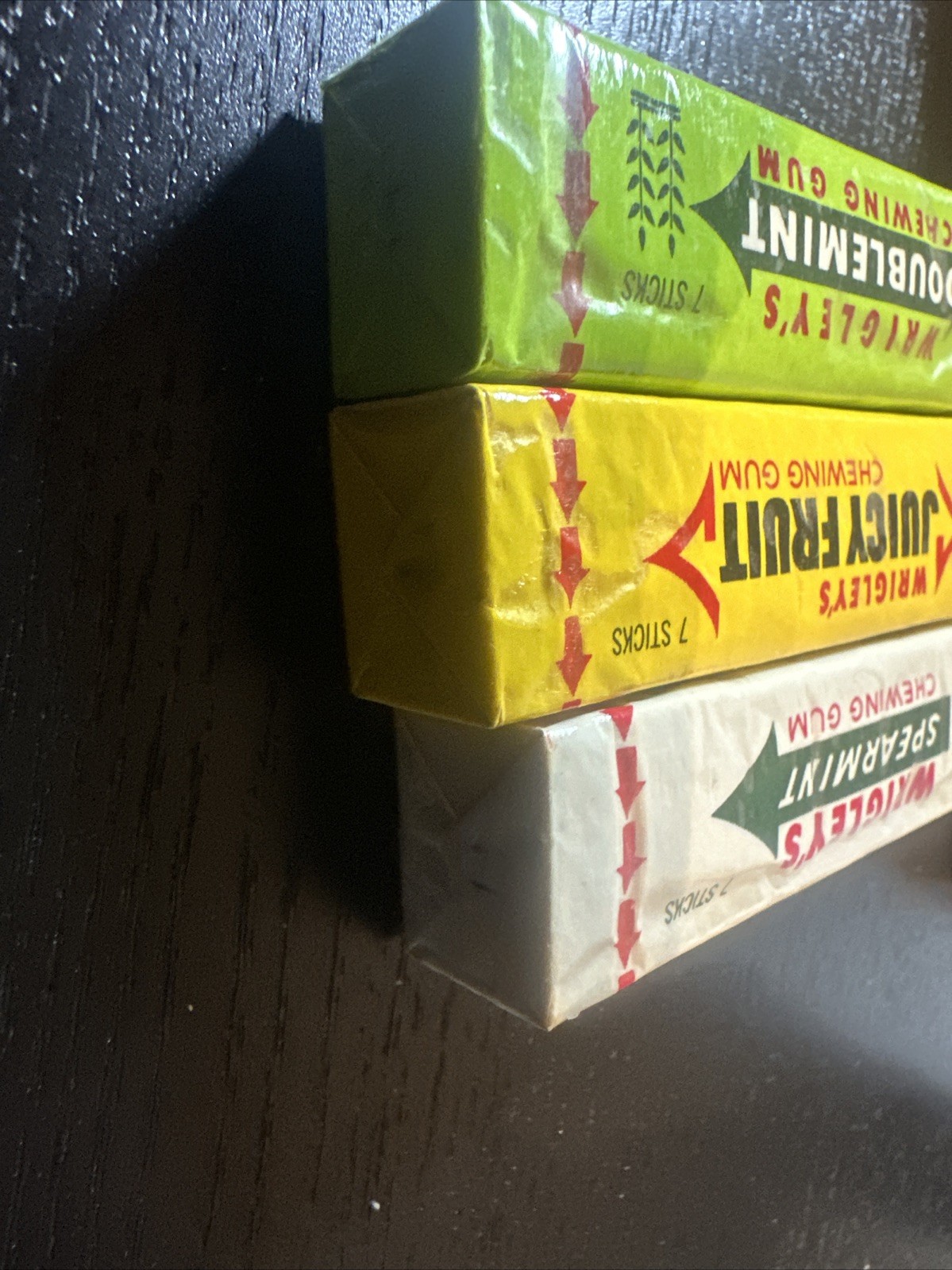 Wrigley GUM 3 pack Fun Box Gift Variety Display RARE