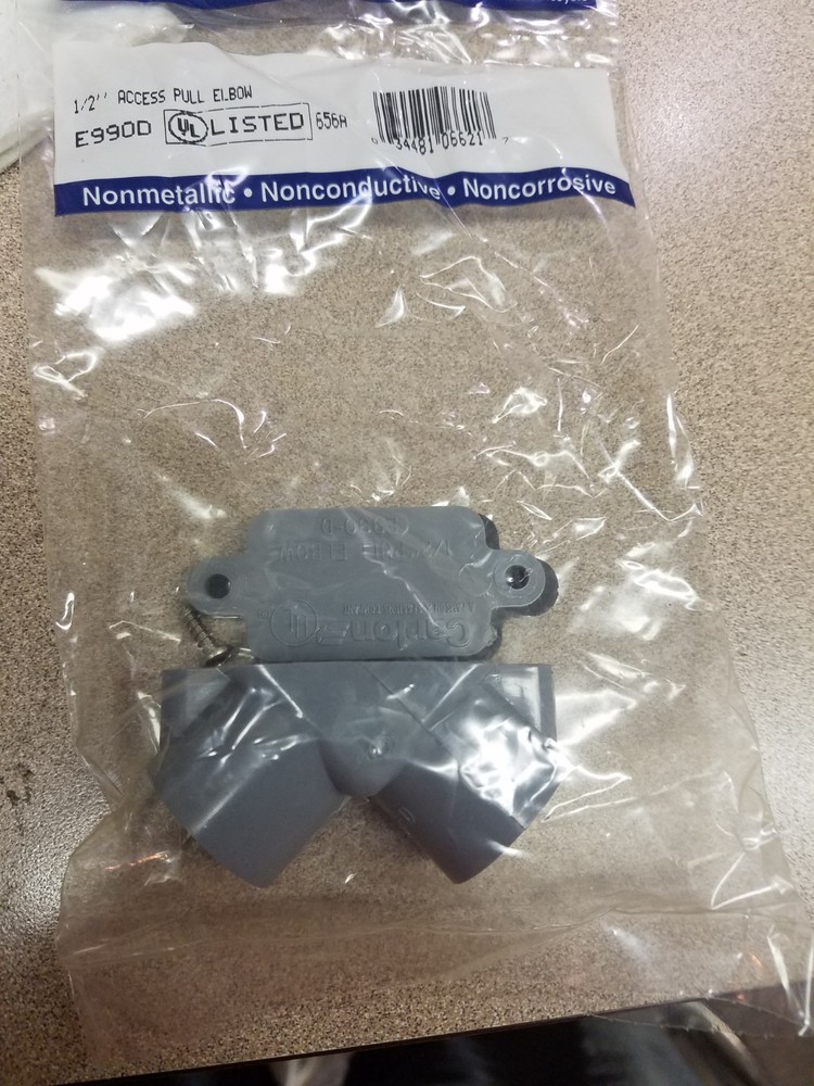 E990D CARLON 1/2" ACCESS PULLING ELBOW