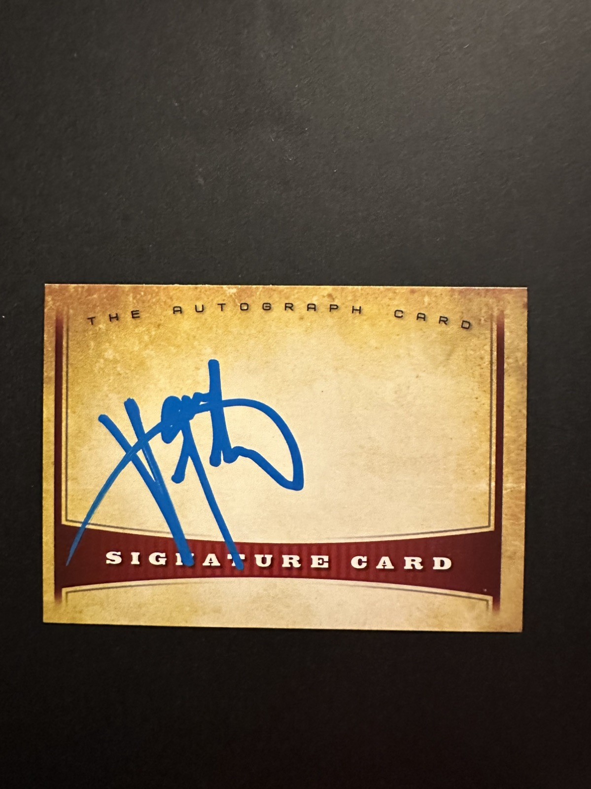 JAMES MARSTERS  SPIKE BUFFY THE VAMPIRE SLAYER  SIGNED AUTOGRAPH CARD IN PERSON