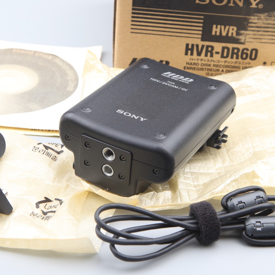 **NEW**SONY HVR-DR60 HDD Hard disc drive Tapeless Recording Unit