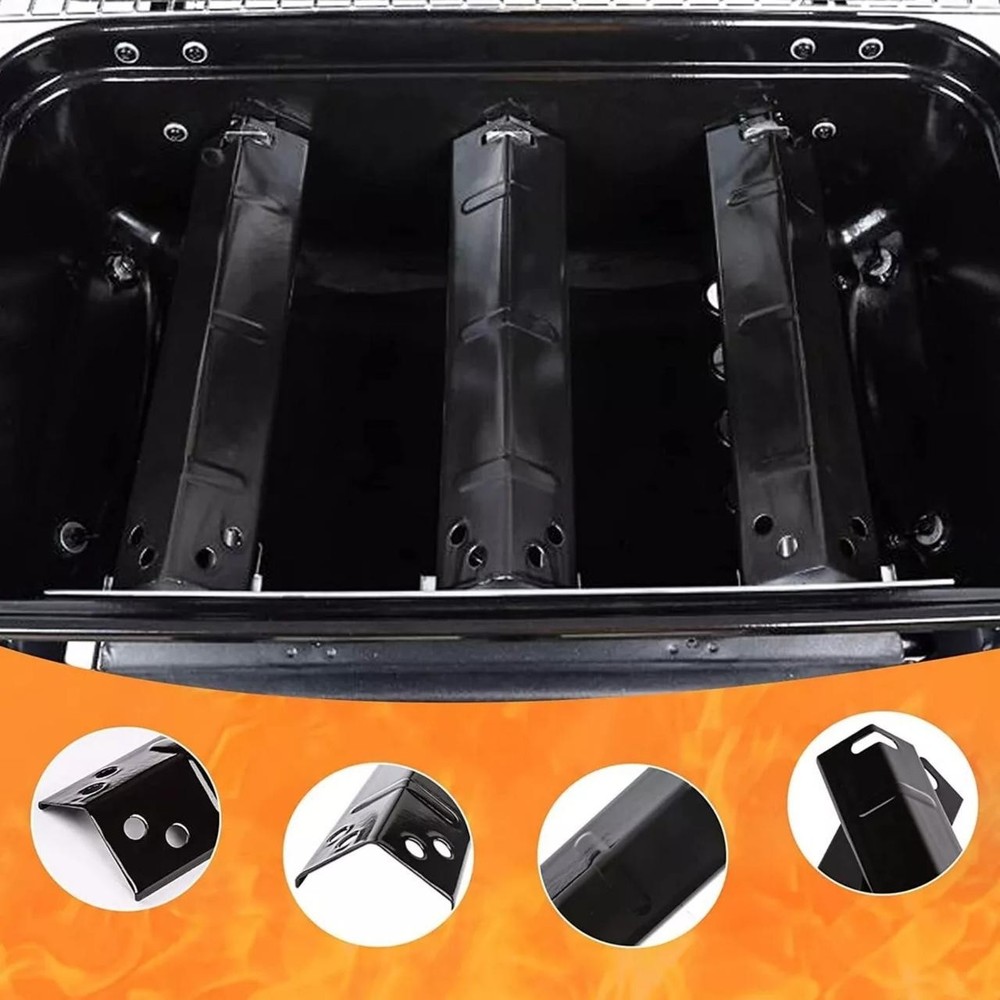 Grill Burner Replacement Kit, Heat Plates NEW