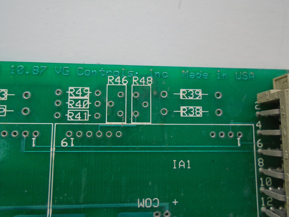 ABB VG Controls AB 481 10.87 W356