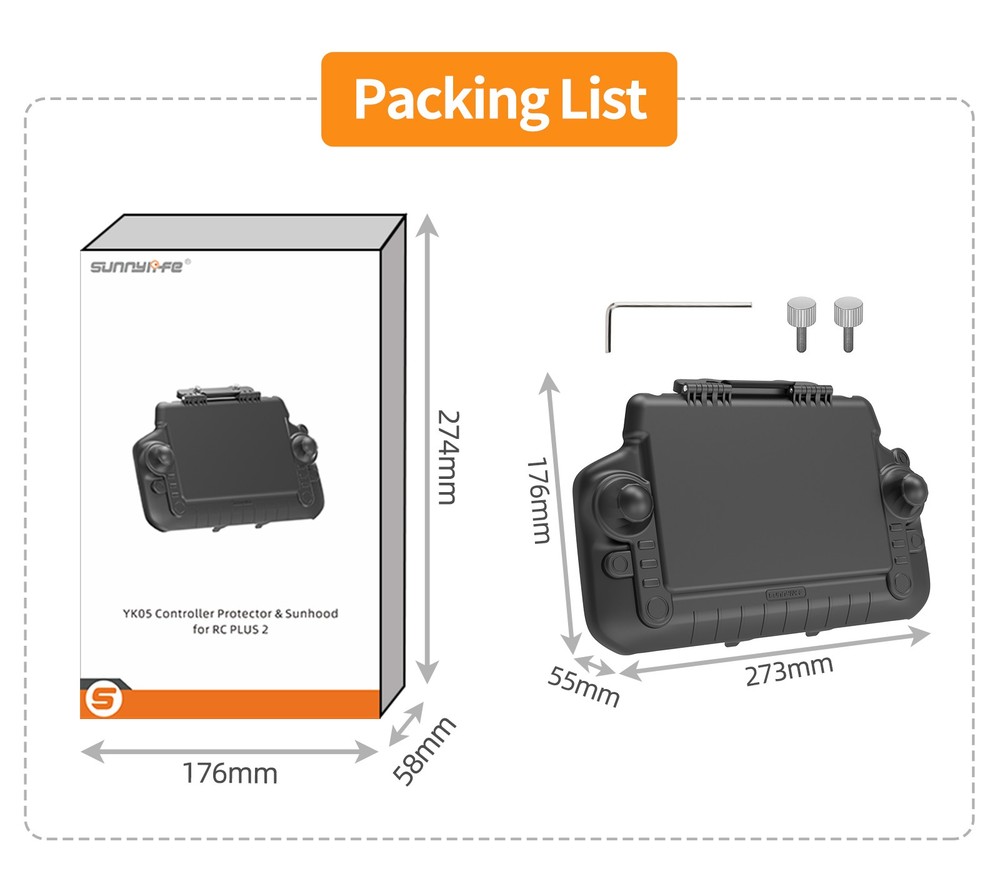 For DJI RC PLUS 2 Remote Control for Matrice 4T RC PLUS 2 Remote Control Cover