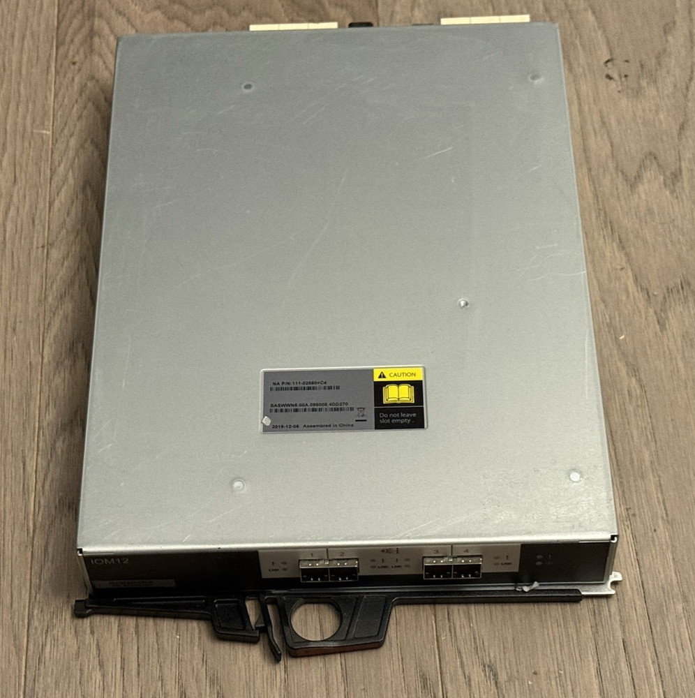 NetApp IOM12 SAS 12Gbps Storage Controller 111-02850+C4 NICE!