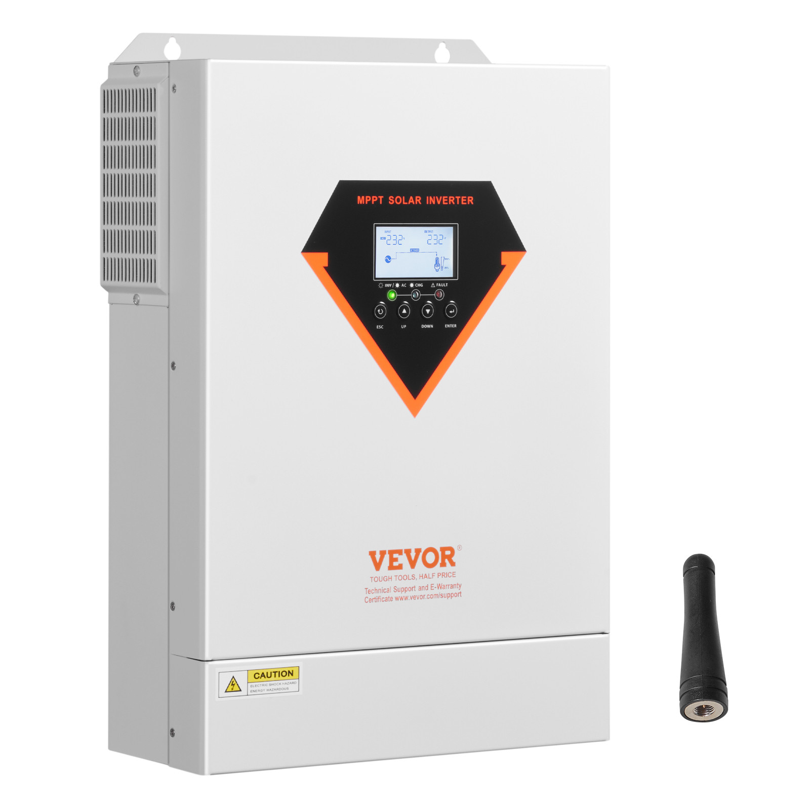 VEVOR Hybrid Solar Inverter Charger 6000W 220/230V Built-in 120A MPPT Controller