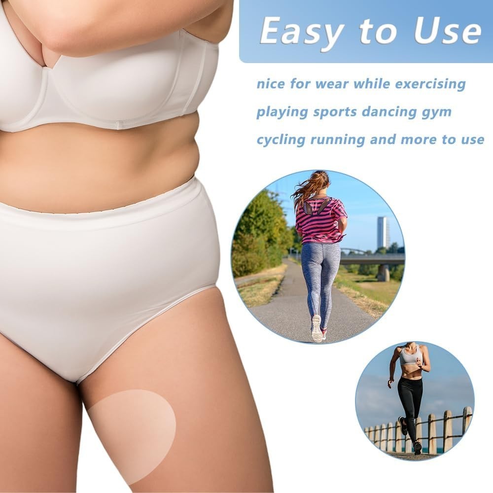 Transparent Disposable Chafing Relief Stickers - 40 Pcs for Ultimate Comfort