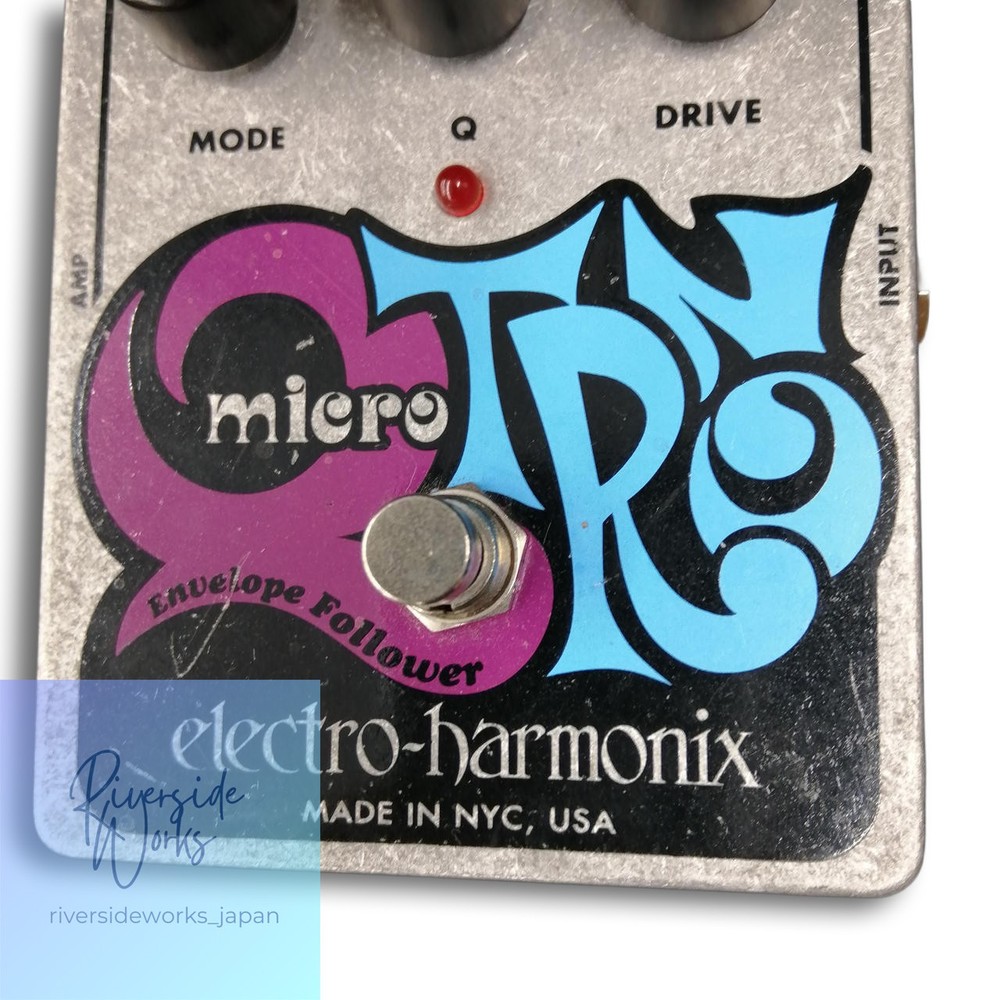 ELECTRO-HARMONIX MICRO Q TRON Envelope Filter Pedal Used
