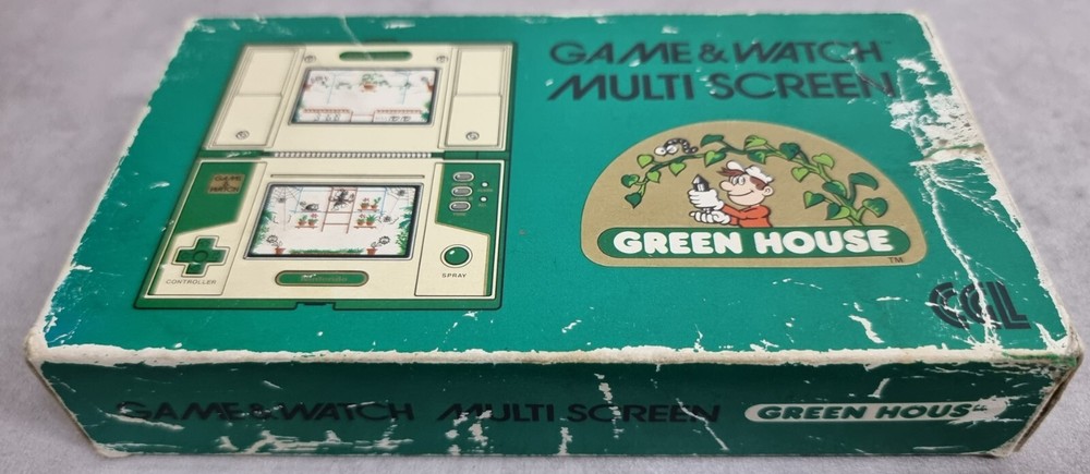 Nintendo Game & Whatch Green House Multi Screen