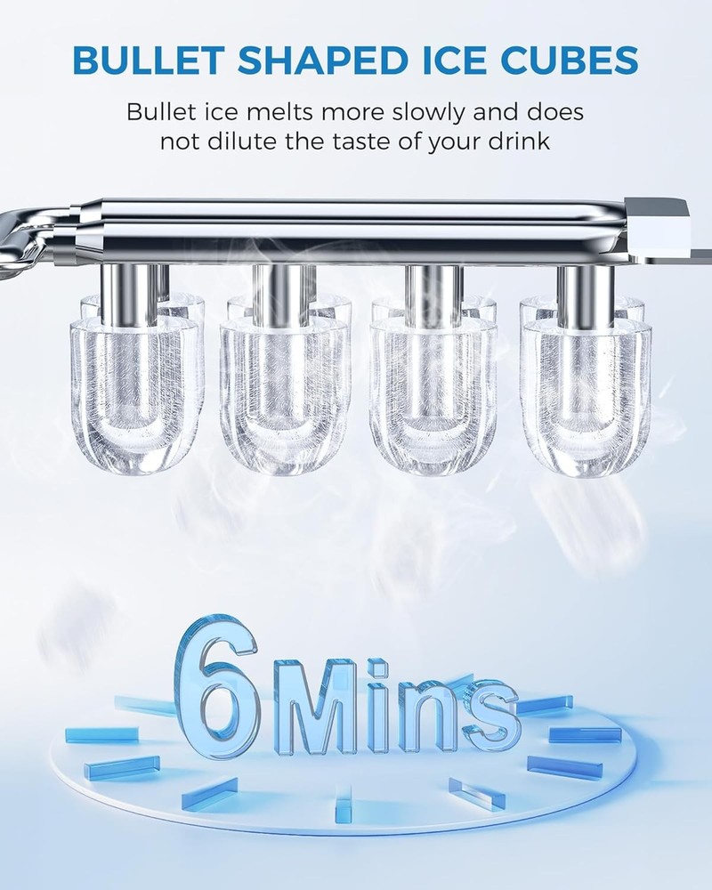 Countertop Ice Maker Self Cleaning