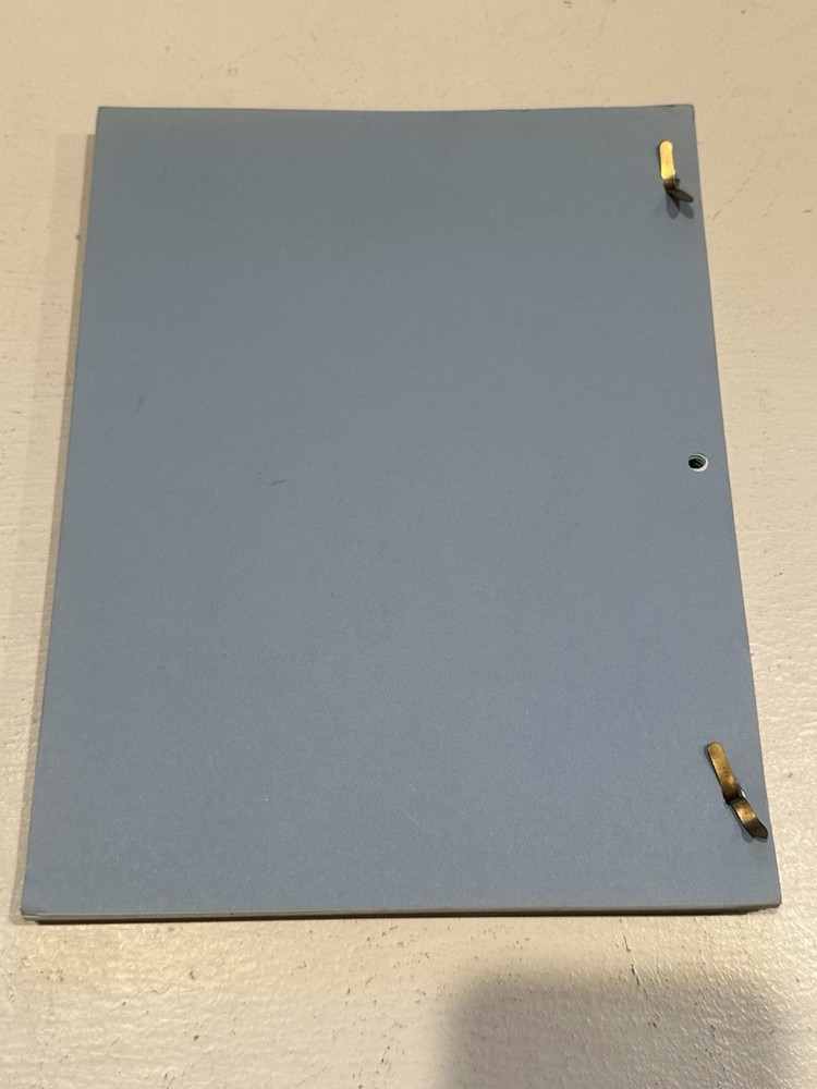 SPACE Paramount Television Productions Scripts — (Shows #2, #3, and #4) 1984