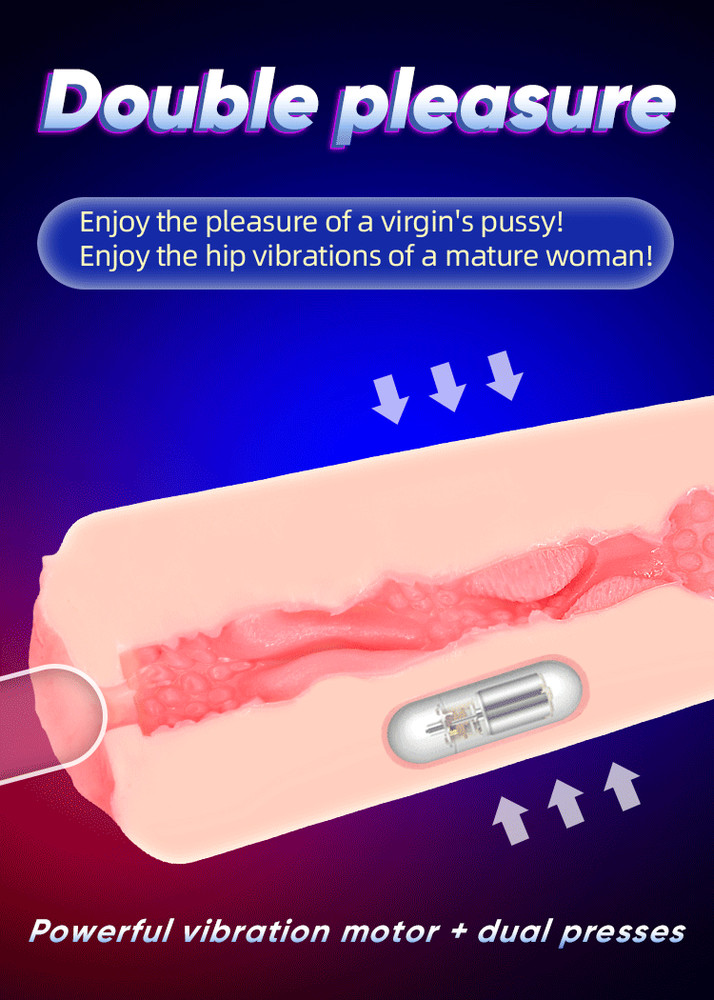 Automatic Masturbaters Thrusting Suction Squeeze Vibration Stroker Men Sex Toy