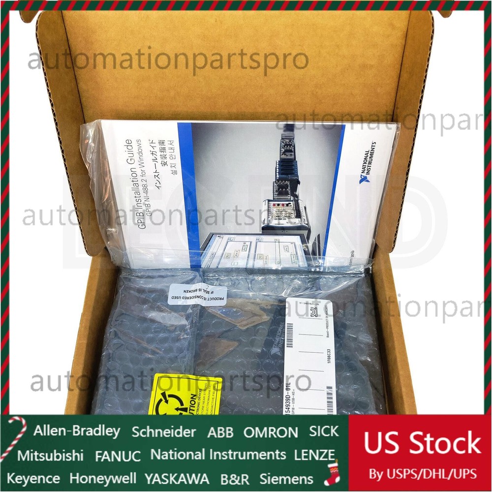NEW National Instruments GPIBUSBHS+ GPIB-USB-HS+ Instrument Control Device