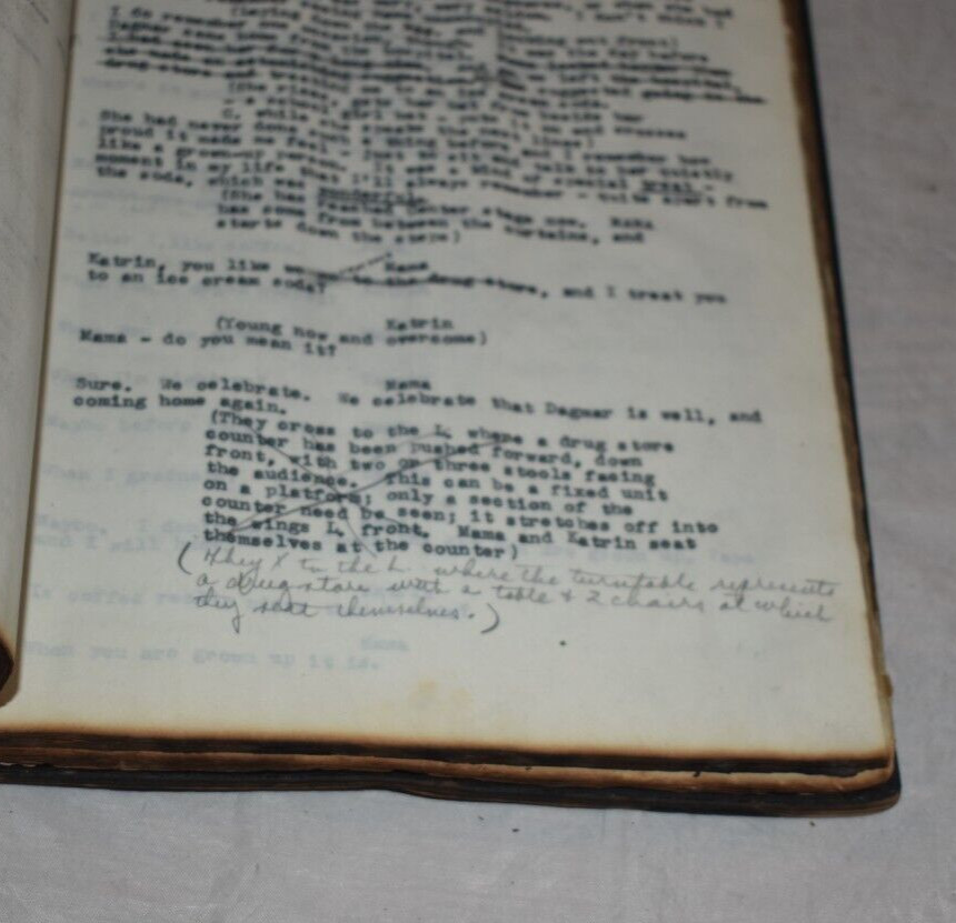I Remember Mama Original Broadway Play Script Rodgers & Hammerstein Rare Bound