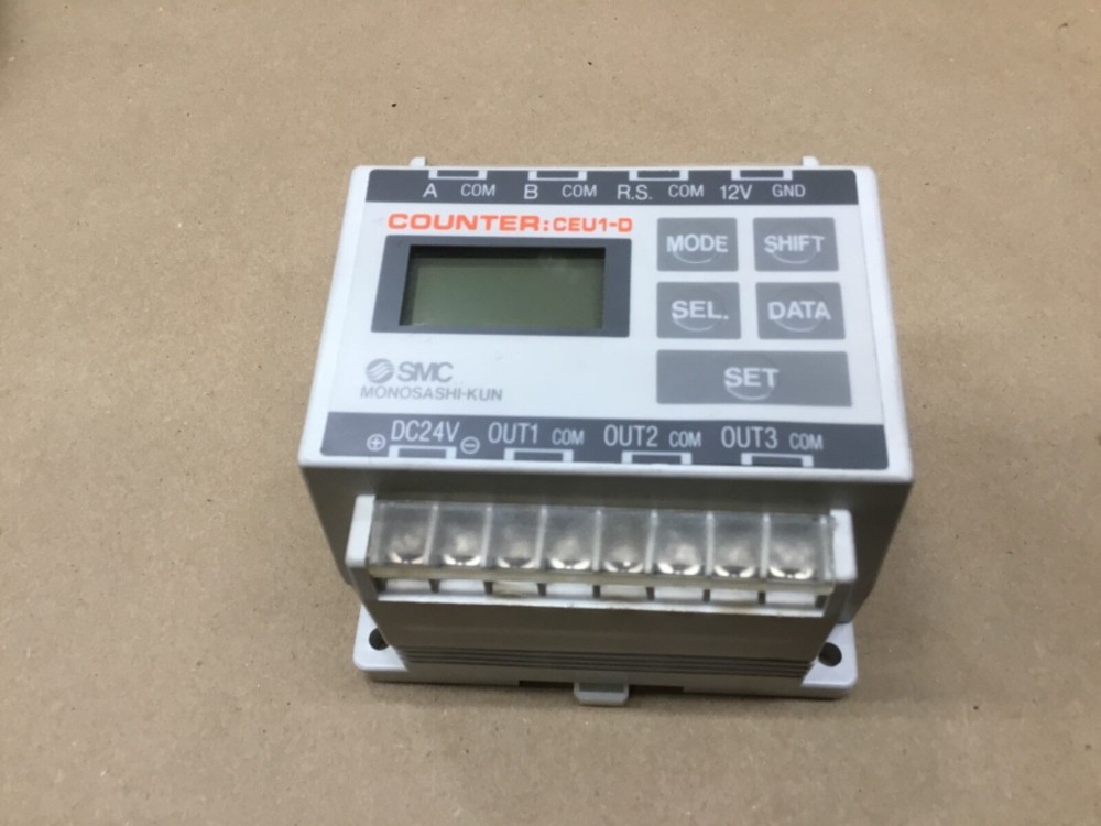 SMC CEU1-D Counter Module #61D10*AD