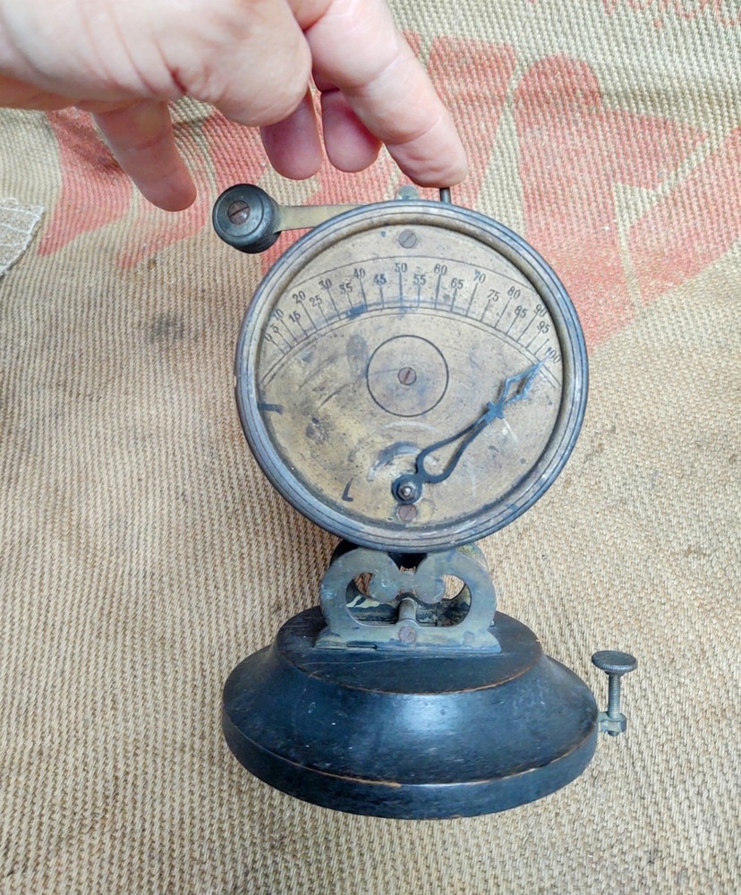 Rare Antique Postal Scale Balance missing pan