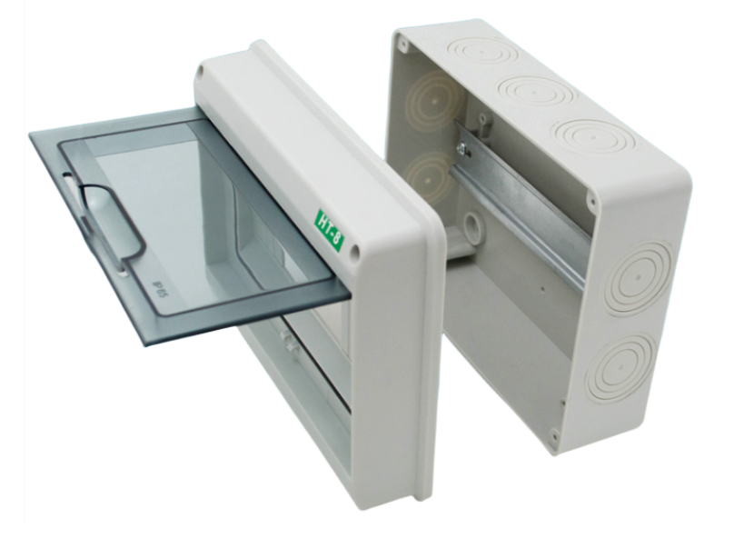 1X Circuit Breaker Box Electrical Switch Box Household Plastic Distribution Box