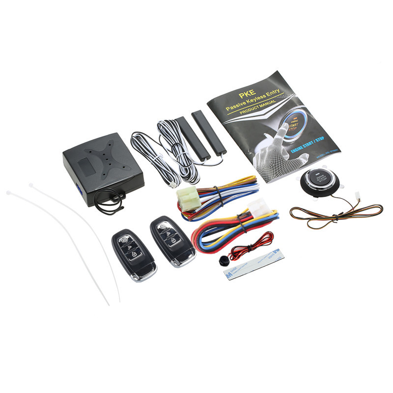 Auto Key Remote Control Startline Start Stop Push Button Passive Keyless Entry