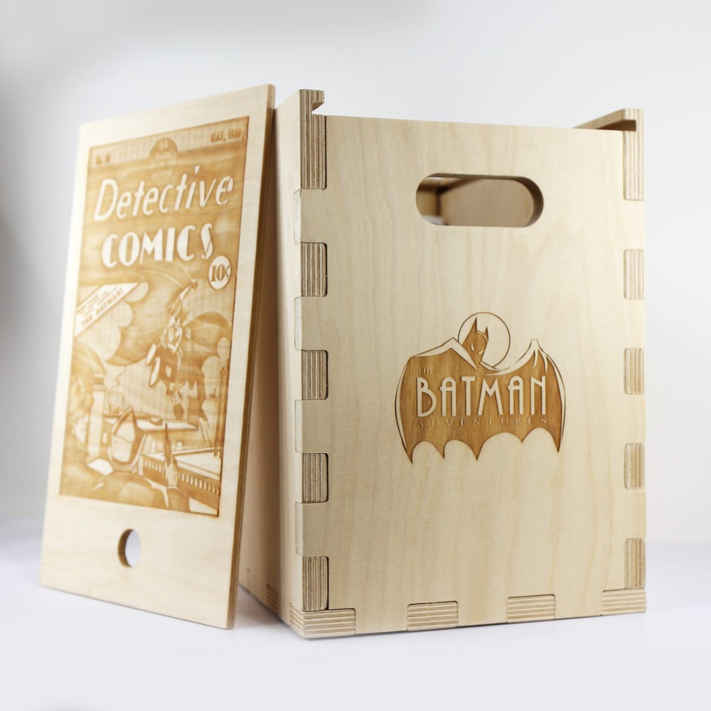 Batman Timber Comic Storage Box *Comics Not Included