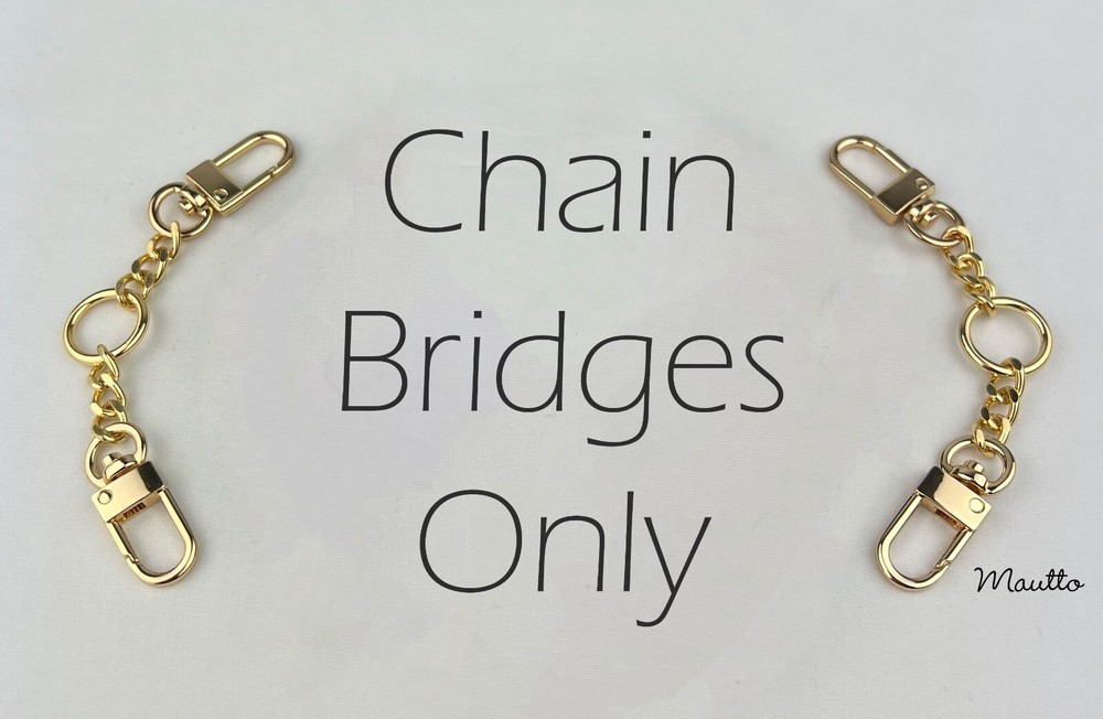 Crossbody Strap Conversion Kit for LV Neverfull PM MM Tote Models