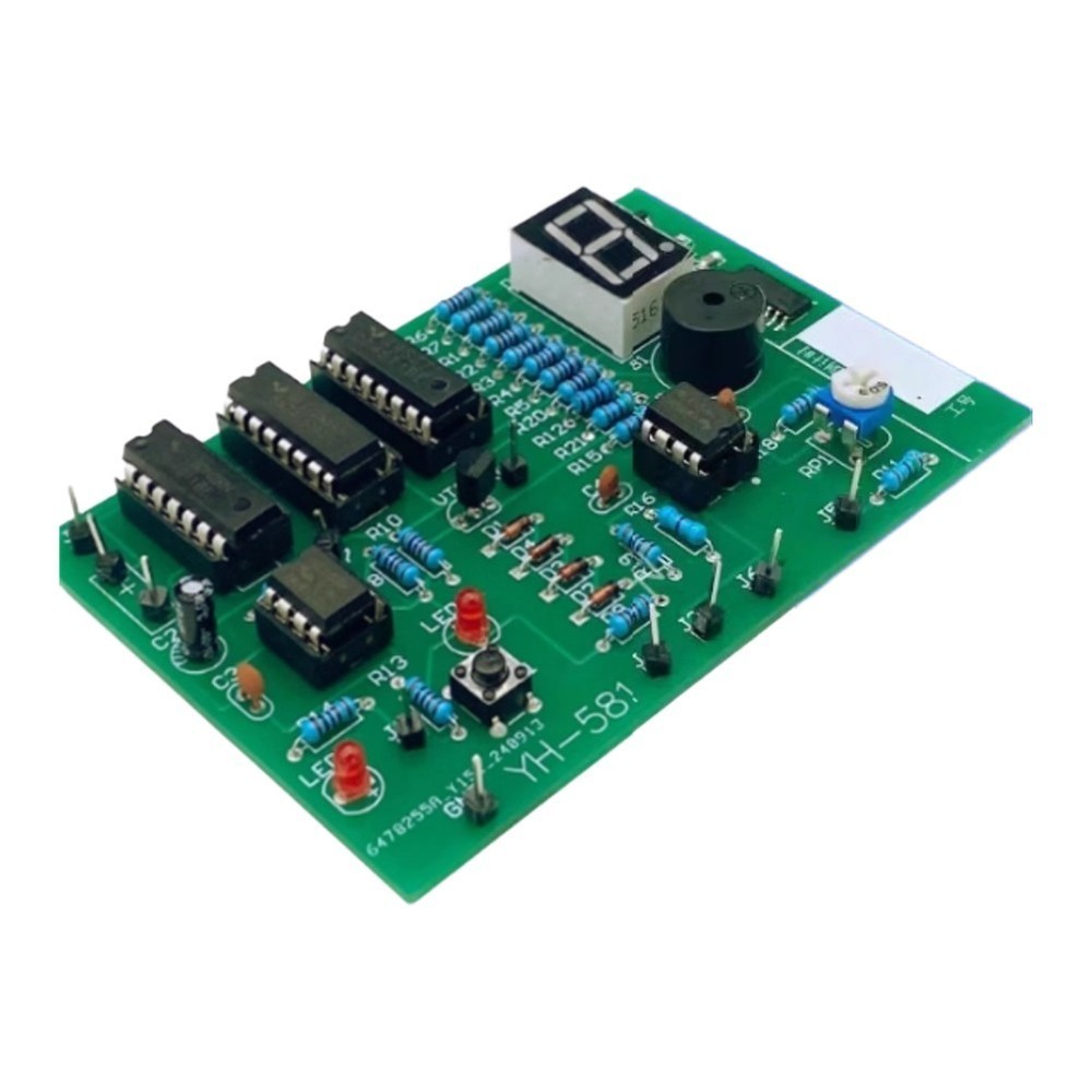 Electronic DIY Timer Kit 9 Second Countdown with Buzzer and LED Display