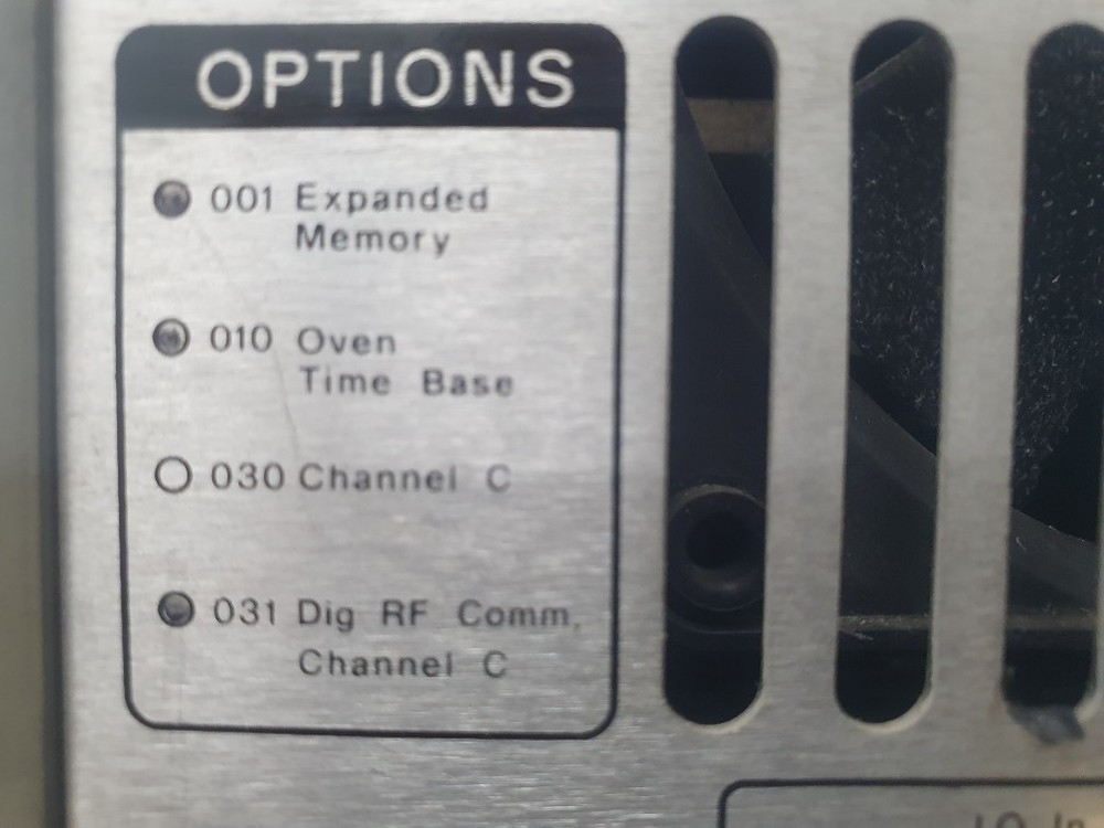HP 53310A Modulation Domain Analyzer, Opt 001/010/031