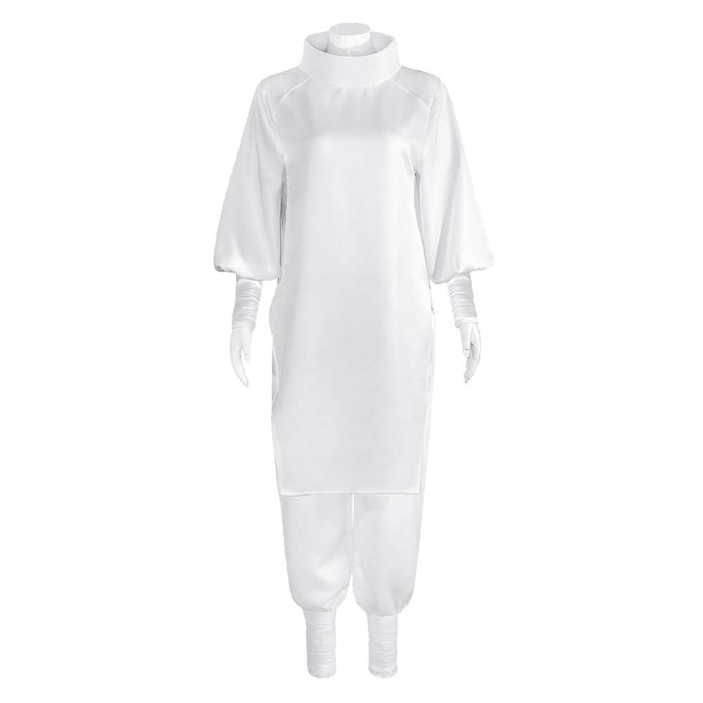 Anime Hajime Kashimo Cosplay Costume White Halloween Coat Pants Uniform Outfits