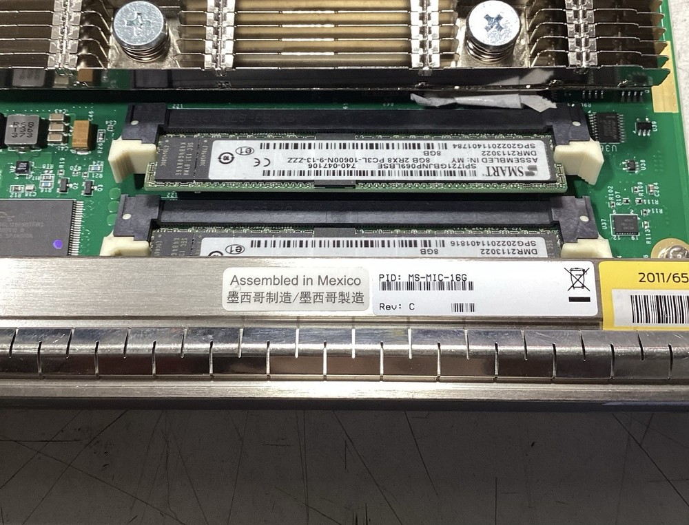 Juniper MS-MIC-16G Multiservice Router