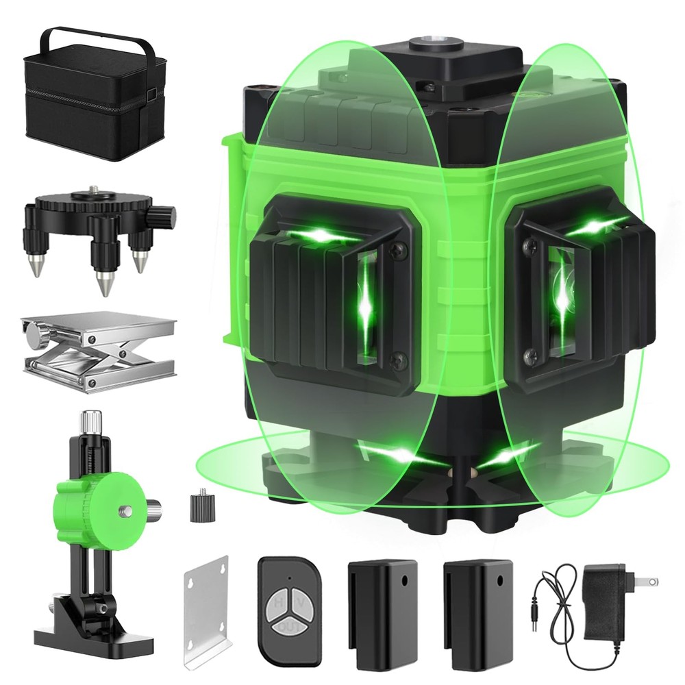 EODOJU Laser Level, Level Self Leveling Tool with Large, Green