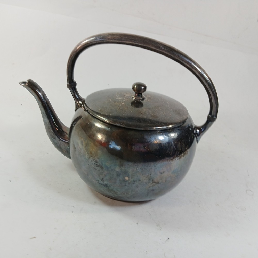 "Academy Silver on Copper" Tea Kettle