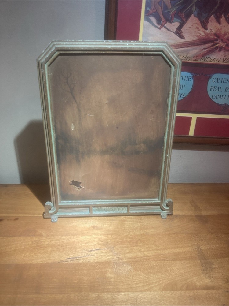 Art Deco Wall Sconce Hand painted