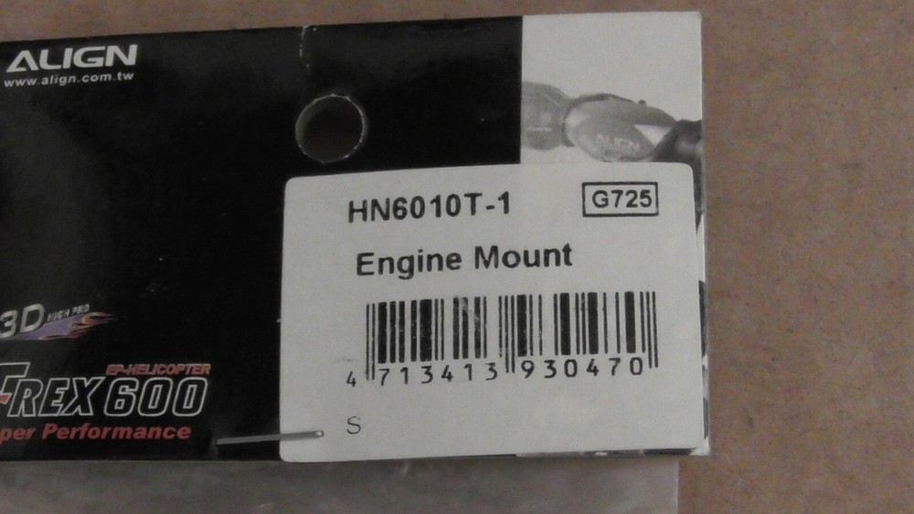 Align T-Rex 600N DFC Engine Mount