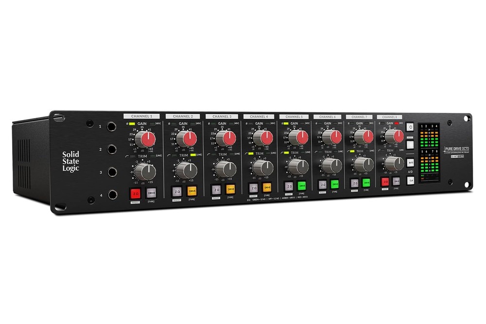 Solid State Logic SSL PURE DRIVE OCTO 8-Channel Microphone Preamp