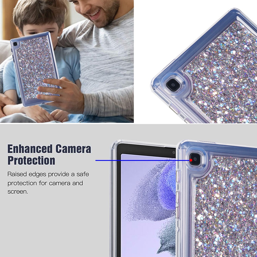 For Samsung Tab A8/A7 Lite/S8/S7/S6 Lite Bling Glitter Shockproof Tablet Shell