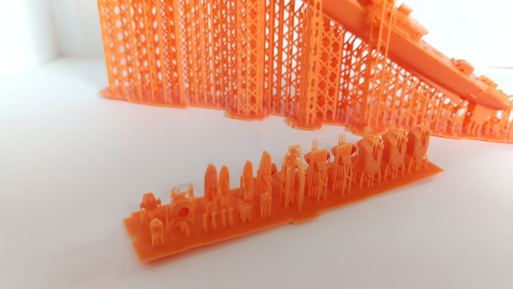 1: 700 Soviet made Type 40 Destroyer 3D Printed Model