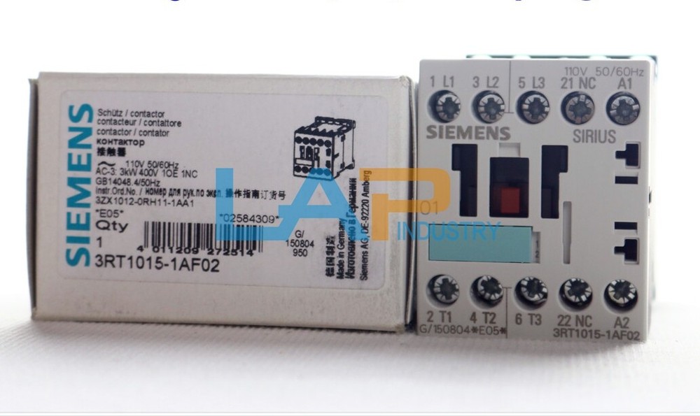 1Pcs New Contactor 3RT1015-1AF02 AC110V
