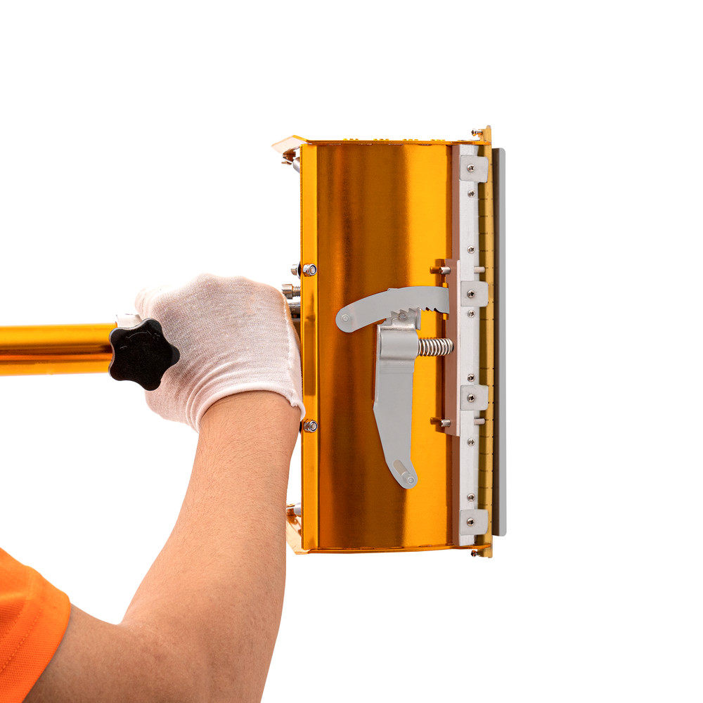 Professional Drywall Flat Finishing Box Tool w/ 40-64 Inch Adjustable Handle