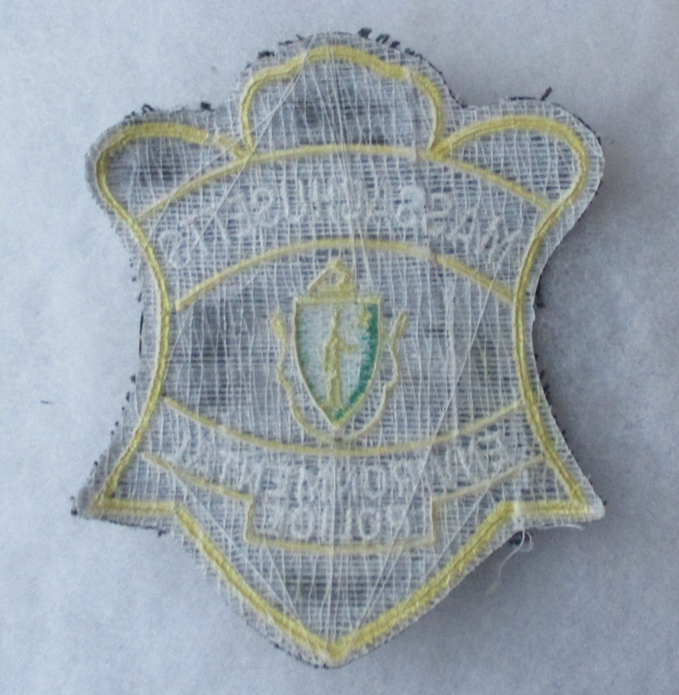 Original Vintage MASSACHUSETTS ENVIRONMENTAL POLICE PATCH