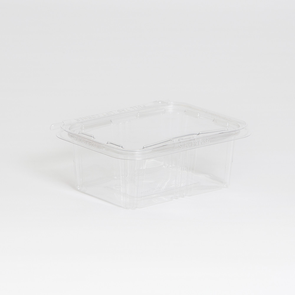 Inline Plastics 32 oz Safe-T-Fresh Tamper Resistant Hinged Container | 200/Case