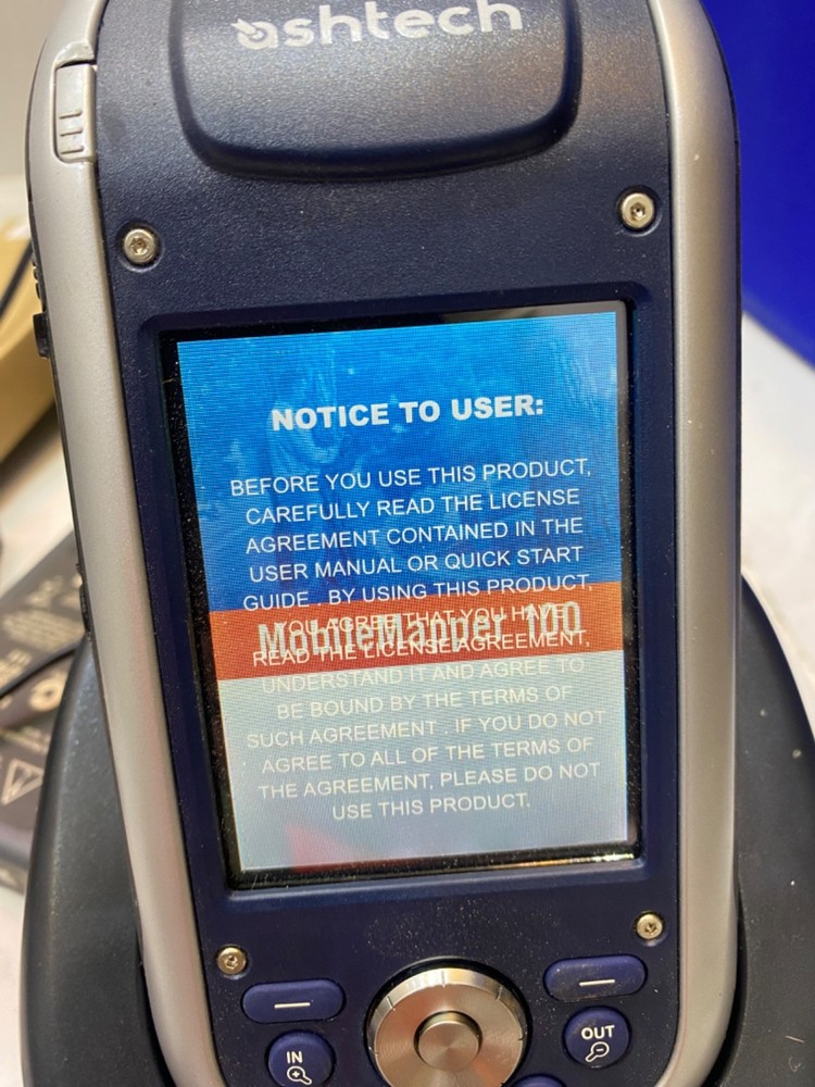 Ashtech MobileMapper 100 GPS receiver