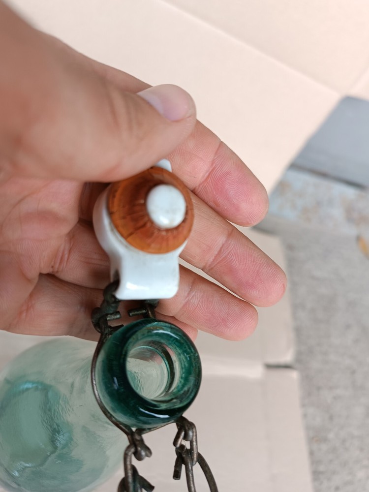 WW2 WWII Original glass a bottle SURTE