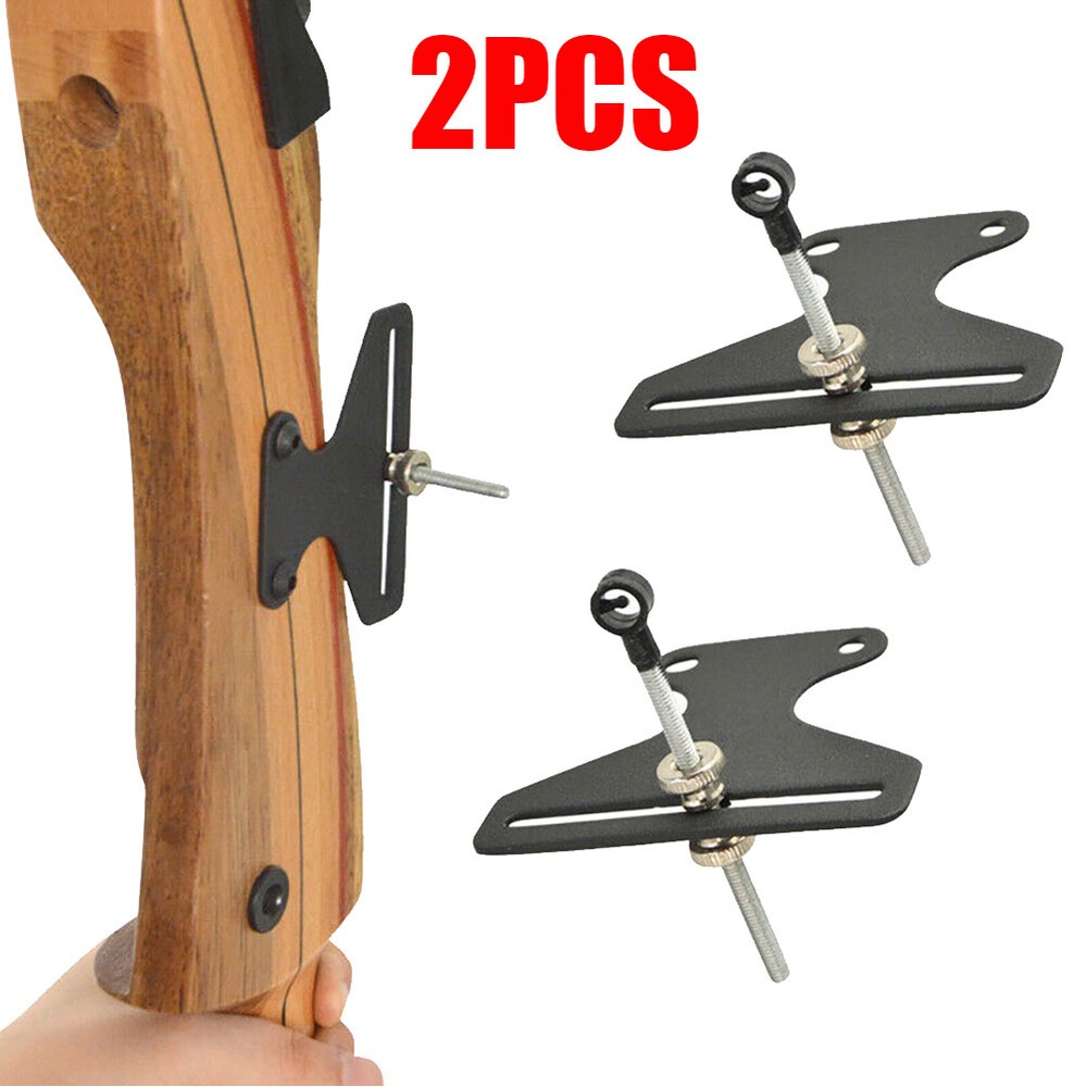 1Pin Archery Sight Simple Single Recurve Bow Hunting Accessories Collimation 2PC