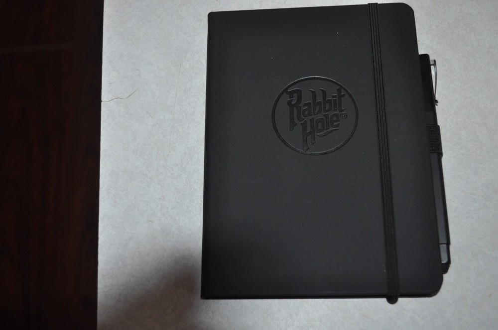 Rabbit Hole Hardcover Notebook With Pen