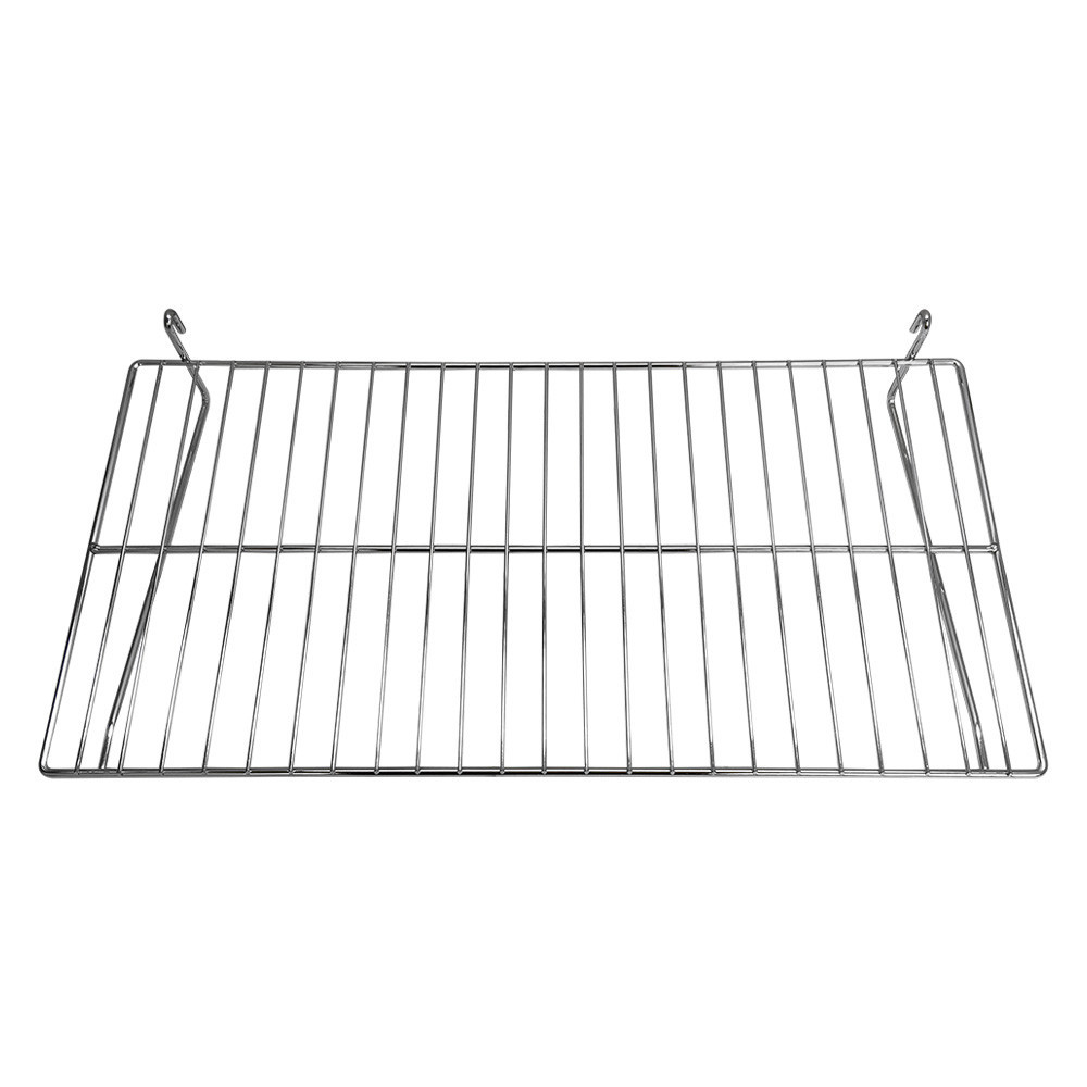Gridwall Flat Display Shelf 24'' x 12'' Chrome 10 pcs