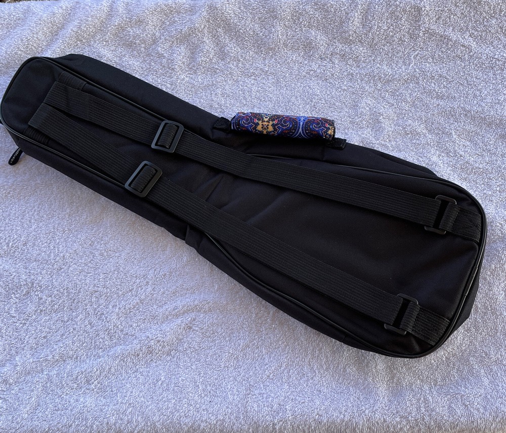 CLOUDMUSIC Ukulele Case For Concert With Backpack Strap Hippie