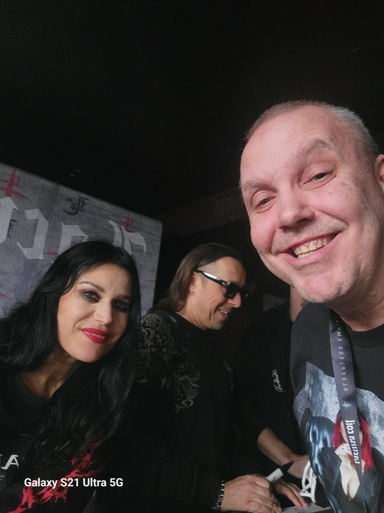Lacouna Coil Signed Guitar