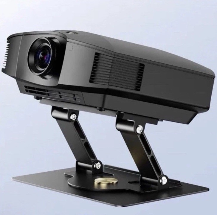 Projector Stand 30 Lb Load Capacity 360 Rotatable And Foldable Stand Table