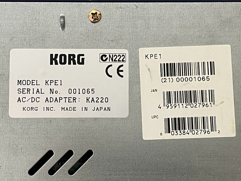 Korg Kaoss Pad Entrancer KPE1 Audio/Video Processor with Original Box Tested