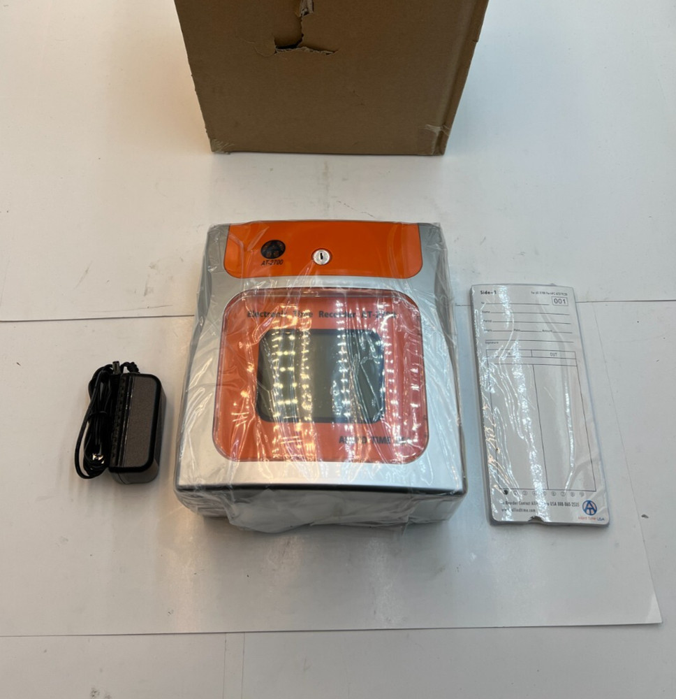 Allied Time AT-2700 Electronic Time Clock Date Stamp Recorder