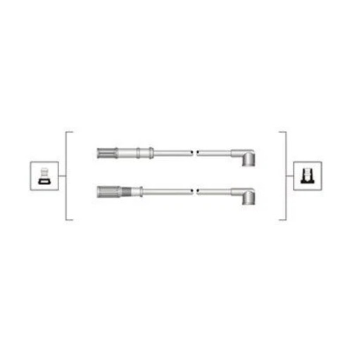 FOR MAGNETI MARELLI 941319170068 IGNITION CABLE KIT